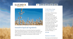 Desktop Screenshot of glucanova.com